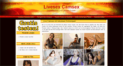 Desktop Screenshot of livesex-camsex-privat.com